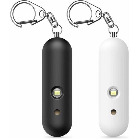Green Mobility-Alarme personnelle sonore ORIA, porte-clés d'alarme personnelle 130 dB, paquet de 2