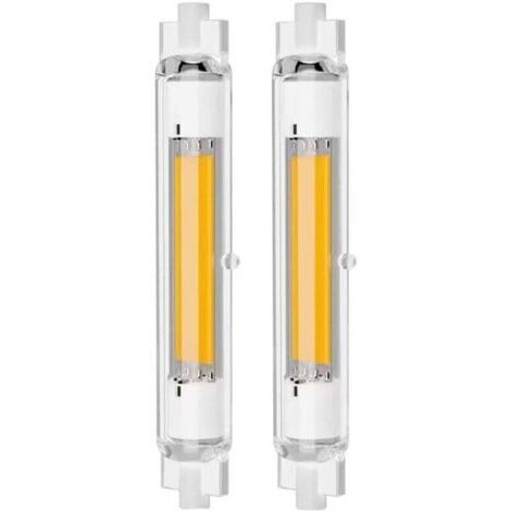 Green Mobility-Ampoule LED R7S 118mm Dimmable 30W Équivalent 100W Halogène Blanc Chaud 3000K 2000LM Sans Scintillement Lot de 2