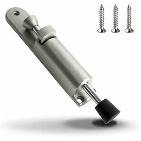 Green Mobility-Arret de Porte Caoutchouc Souple Résistant en Support de Porte en Alliage de Zinc Butoir de Porte Commande au Pied