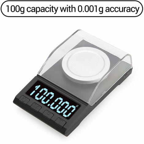 Green Mobility-Balance Numerique Haute Precision, 100 G  0,001 G
