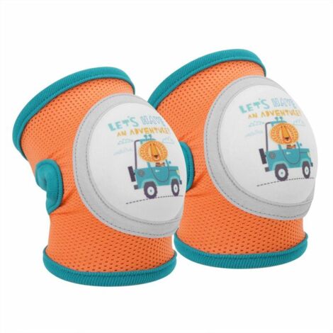Green Mobility-Bébé Protège Genouillères Elastique, Coton Confortable et Respirant, pour Bébé Ramper Marche ou Extérieur d'exercice Enfant 2-5 Ans