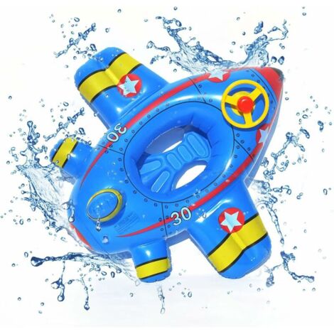 Green Mobility-Bouée flottante pour bébé, siège flottant, bateau, piscine, anneau pour enfants, avion, anneau de natation pour enfants de 1 à 4 ans