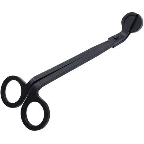 Green Mobility-Bougie,Coupe-mèche pour bougie - Coupe-mèche - Ciseaux de mèche - Pour les amateurs de bougies parfumées - Mèche en acier inoxydable - Accessoire pour bougie - Coupe-ciseaux - noir