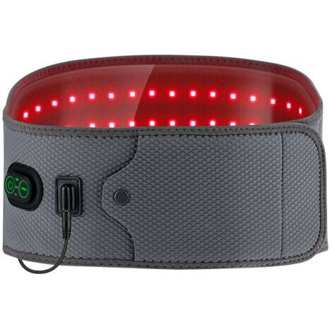 Green Mobility-Ceinture de thérapie par chauffage à lumière rouge véritable, 120 perles de lampe LED à lumière rouge, instrument de thérapie intelligent proche infrarouge