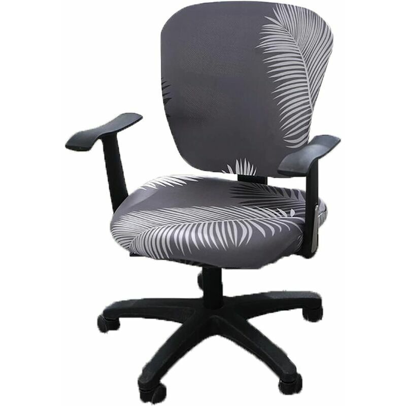 Green Mobility-chaise de Bureau Ordinateur Covers, Split Stretchable siège Housse Lavable et Amovible Rotating Chaise Housse de Protection