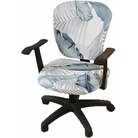 Green Mobility-Chaise de Bureau Ordinateur Covers, Split Stretchable siège Housse Lavable et Amovible Rotating Chaise Housse de Protection
