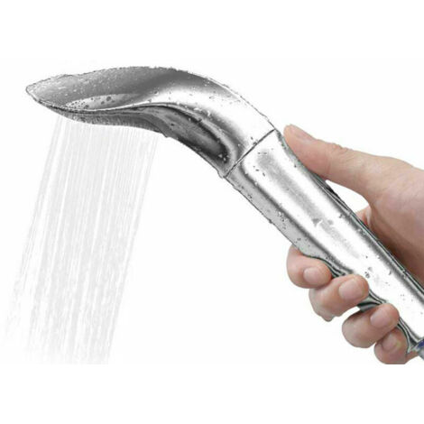 Green Mobility-Chrome Pomme Douche Anti Chlore Filtre Eau Remplaçable Cartouche，contient 5