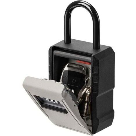 Green Mobility-Coffre-fort miniature , boîte de rangement pour clés secrètes, organisateur de code à combinaison à 4 chiffres pour la protection de votre argent