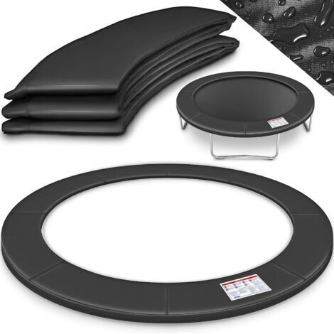 Green Mobility-Coussin de protection pour trampoline – Housse en PVC 500D résistant aux UV – Largeur 25 cm – Rembourrage 1,5 cm anti-déchirure