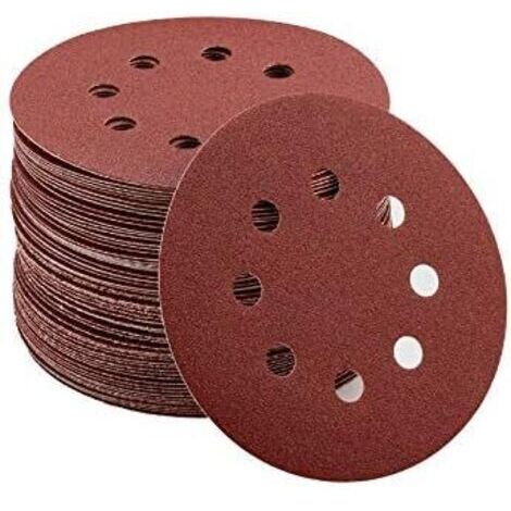 Green Mobility-Disque de Ponçage 80pcs Disques Abrasifs 40/80/120/240/320/400/600/800 Grain Taille de 125mm Idéal pour Poncer/ Polir/ Dérouiller
