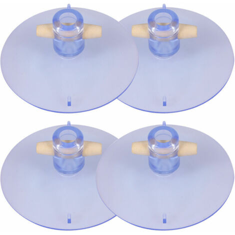 Green Mobility-Ensemble de 4 ventouses de rechange pour hamaavefenetre pour chat,modele:Ensemble de ventouses transparentes