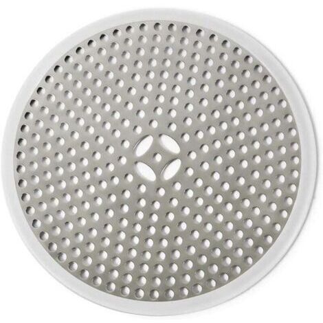 Green Mobility-Filtre à cheveux  pour douche et lavabo – Crépine d'évacuation, diamètre 118 mm, récupérateur de cheveux pour salle de bain