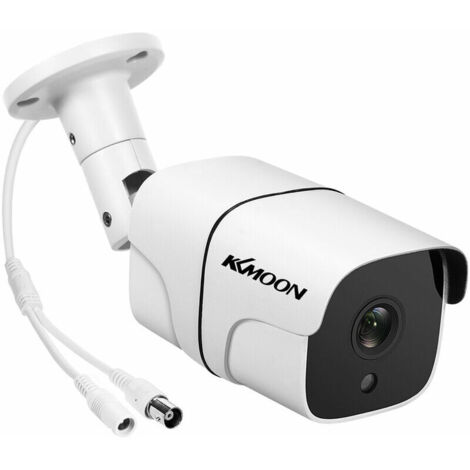 Green Mobility-Full Hd 1080P Analogique Surveillance Camera 1080P Exterieure Camera De Securite Avec 100 Pieds De Vision Nocturne Pour Analog Dvr Systeme Pal, Blanc