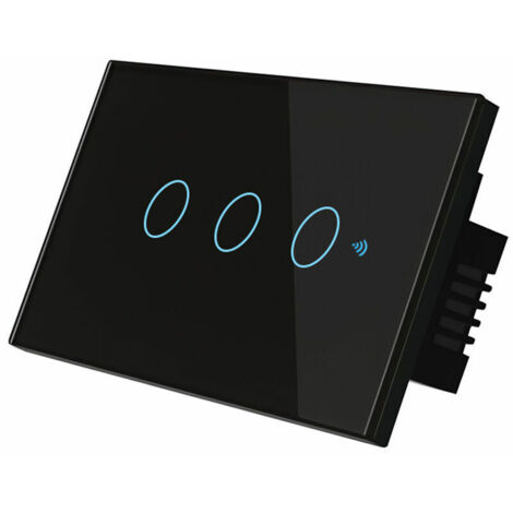 Green Mobility-Interrupteur intelligent WiFi Interrupteur d'eclairage Commande vocale, Telecommande, RF433, Commande tactile Compatible aveAlexa Google Home Calendrier, Minuterie, Compte a rebours Auc