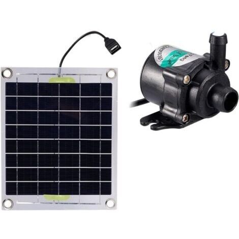 Green Mobility-Kit pompe électrique 10 W pour bassin à poissons, panneau solaire sans balais 12 V, décoration de jardin, fontaine, aquarium, mini pompe à eau solaire