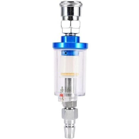 Green Mobility-Kit séparateur huile-eau  1/4" avec filtre à air et lubrificateur, piège à humidité pour compresseurs et outils pneumatiques professionnels