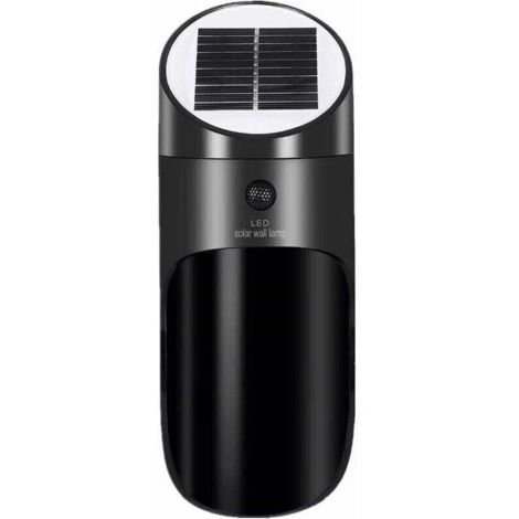 Green Mobility-Lampe Solaire Extérieur avec Détecteur de Mouvement, Sans Fil Applique Solaire Imperméable, 120°Grand Angle 4 M Détection éclairage de Sécurité D'extérieur pour Porte D'entrée, Cour, Ga