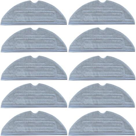 Green Mobility-Lot de 10 lingettes de rechange lavables  pour Roborock S7, S7+, T7 et T7 Plus.
