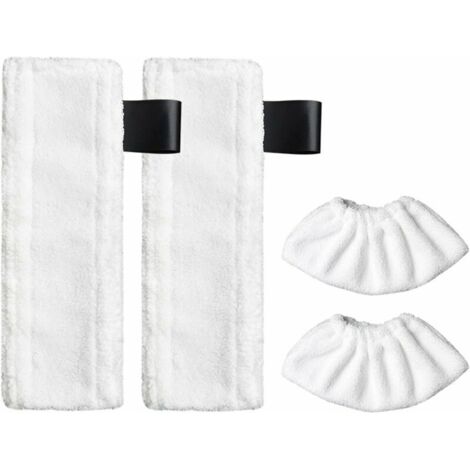 Green Mobility-Lot de 2 ensembles de lingettes de nettoyage de rechange pour nettoyeur vapeur Karcher SC2 SC3 SC4 SC5