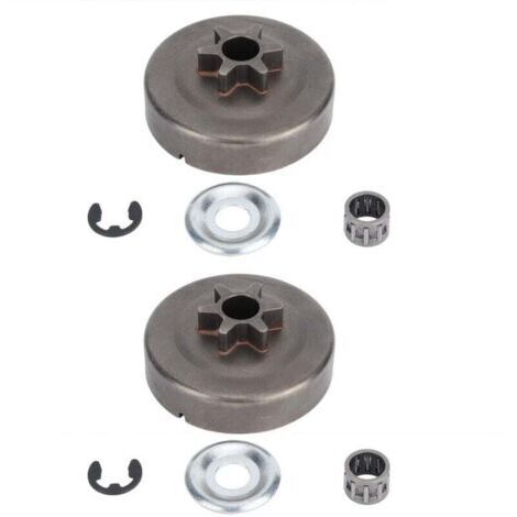 Green Mobility-Lot de 2 pignons de Tambour d'embrayage pour tronçonneuse STIHL 017 018 021 023 025 MS170 MS180 MS210 MS230 MS250 1123 640 2003