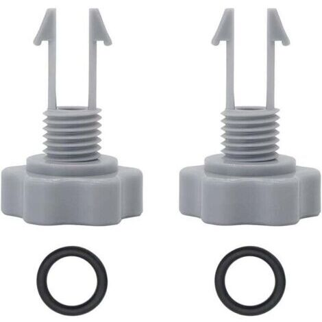 Green Mobility-Lot de 2 soupapes de purge d'air et joints toriques de rechange pour pompe de filtration Intex 10460 10264-2