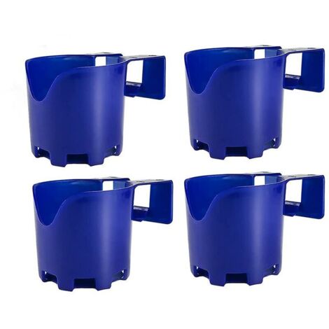 Green Mobility-Lot de 4 portegobelets pour piscine hors sol sans déversement (bleu)