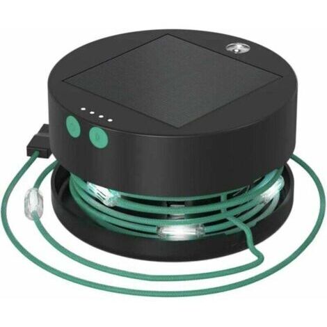 Green Mobility-Lumières solaires rechargeables extérieures camping lumières de camping éclairage étanche lumières LED guirlandes solaires