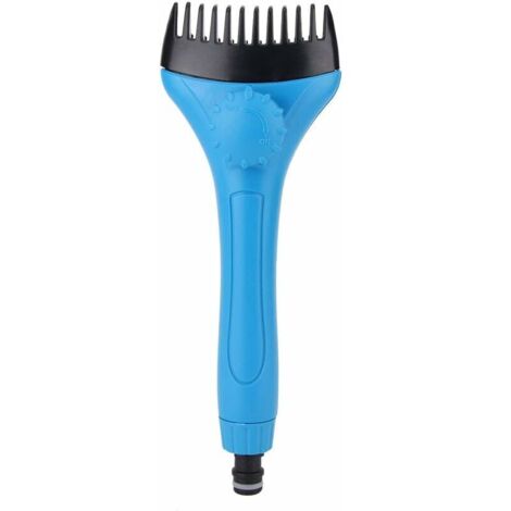 Green Mobility-Mini brosse de nettoyage pour filtre de piscine - Accessoires de nettoyage de piscine - Bleu + Noir