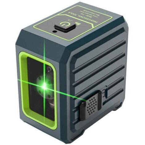 Green Mobility-Niveau laser vert  avec mise à niveau automatique et mode manuel, mode impulsionnel 30 m, 4 niveaux de luminosité