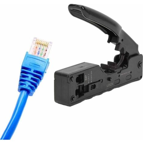 Green Mobility-Pince à Sertir RJ45 Multifonction Manuelle 8P 6P pour Câbles Réseau RJ12/11 Câbles Téléphoniques