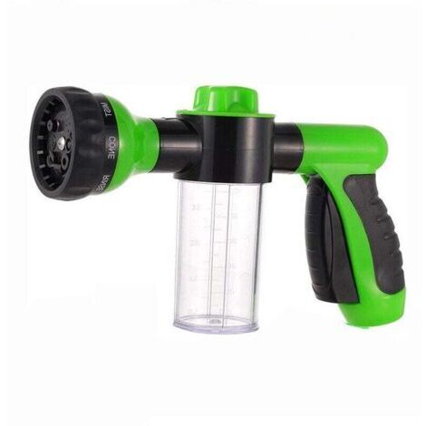 Green Mobility-Pistolet à eau multifonction haute pression  pour lavage de voiture à mousse, distributeur de savon et de shampoing pour le lavage des animaux et buse de pulvérisation pour tuyau d'arro