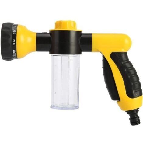 Green Mobility-Pistolet pulvérisateur de jardin  avec 8 modes, réservoir de savon intégré, idéal pour laver les voitures, les plantes et les animaux domestiques.