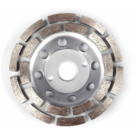 Green Mobility-Qualité Première Disque Diamant à Meuler Béton universelle 125 x 22,2 mm PDX829.025 Double Rangée