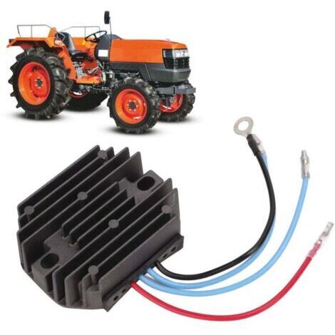 Green Mobility-Régulateur de tension 12 V en alliage d'aluminium 66611-55250 de remplacement pour tracteur Kubota B4200 B5100