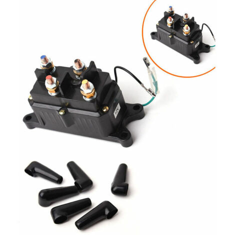 Green Mobility-Relais de Solénoïde Treuil pour Treuil Électrique 12 v Heavy Duty Upgrade Equiv 250 a Amp pour ATV UTV