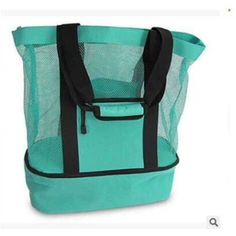 Green Mobility-Sac de plage isotherme sac de glace frais sac à lunch pique-nique camping vert