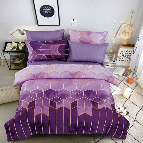 Green Mobility-Sets de Housse de Couette 220x240 cm, Parure de lit avec housse de couette en microfibre, Parure de Lit avec Fermeture Éclair Housse Couette Imprimé en Microfibre avec 2 Taie d'oreiller