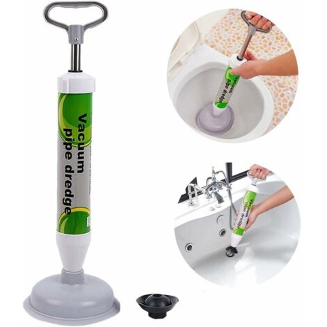 Green Mobility-Skoye - Déboucheur à ventouse puissant, haute pression, pour la salle de bain, les toilettes, baignoires, douches