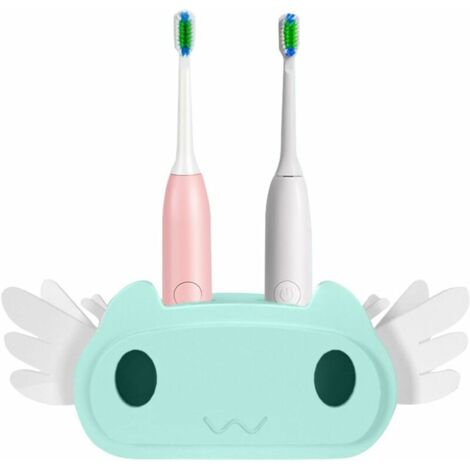 Green Mobility-Support Brosse A Dent Electrique, Support Brosse A Dent, Porte Brosse à Dents Electrique, Auto-adhésif sans poinçon, capacité portante élevée, pour brosse à dents, salle de bain (1 pièc