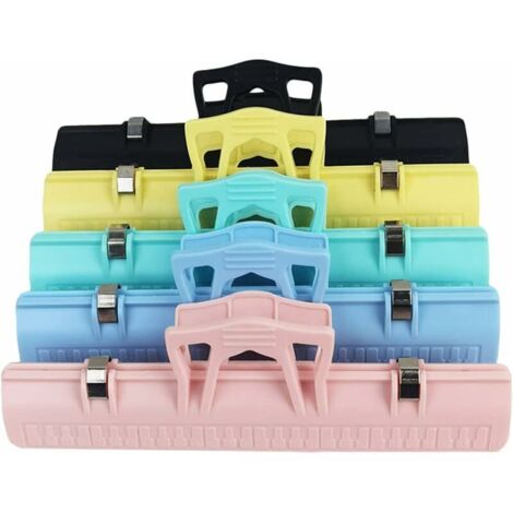 Green Mobility-Support de page de clip de livre de musique: support de page de livre de clips de feuille de plastique 5Pcs