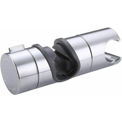 Green Mobility-Support Douche 18-25mm Diamètre Support Douchette Salle de Bain Accessoires Colonne de Douche Réglable Remplacement Support de Pommeau de Douche ABS Chromée, PB4-CH