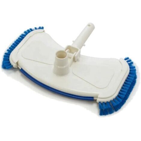 Green Mobility-Tête d'aspirateur avec brosses latérales pour manche standard ou télescopique - Embout d'aspirateur de piscine