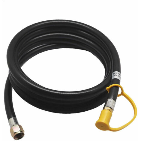 Green Mobility-Tuyau de raccordement au gaz propane basse pression 1/4RV 3/8 sans valve, 12 pi 12 pi
