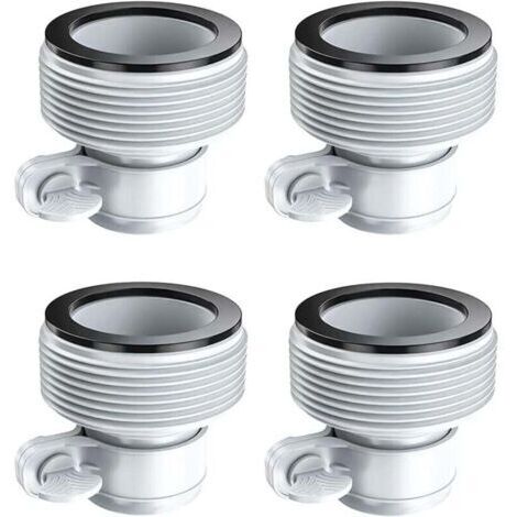 Green Mobility-Un ensemble de 4 raccords pour tuyau de piscine, adaptateurs pour tuyau de piscine de 1,5/1,25 pouce, type B, adaptés aux piscines Intex.