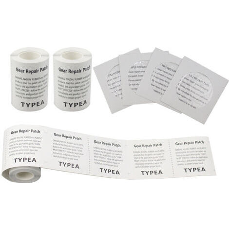 Green Mobility-Un rouleauTPU Tape Transparent Tenacious Flex Corrige la Réparation des Autocollants pour Les Tentes de Camping, Sacs à Dos, Auvents, Canots Pneumatiques et Matelas Gonflables 7 × 7cm