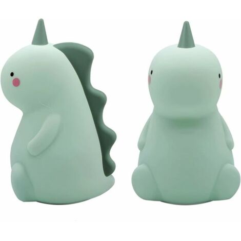 Green Mobility-Veilleuse Panda, Lampe Panda, RosyFate Veuilleuse Chambre Bebe, Veilleuse Silicone Souple Tactile, USB Veilleuse Enfant Bébé Rechargeable, Colorée Cadeau Bebe Fille Garcon