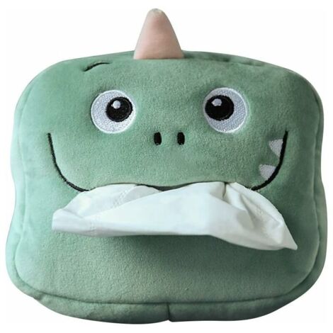 Green Mobility-Voiture Boîte à Mouchoirs,Boîte de Rangement de Serviettes en Papier Boîte de Mouchoirs en Forme d'Animaux en Peluche pour Décoration Maison, Chambre ou de Voiture,B