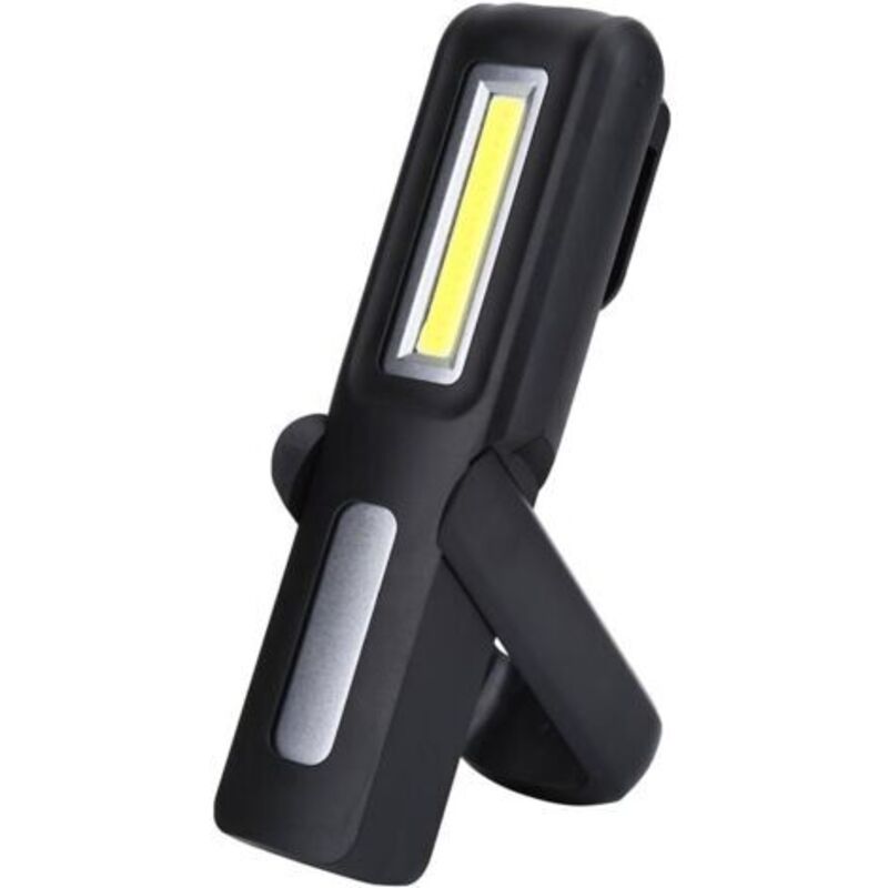Green Mobility-Vtizikl Baladeuse COB LED Lumière USB Rechargeable COB Lampe de Travail Lampe de Poche Multifonction avec Crochet Suspendu, Supports