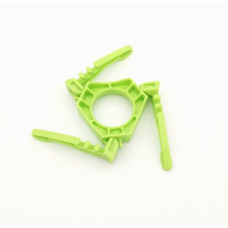 Green Non-Slip ABS Gas Cartridge Holder, Foldable Gas Stove Stand, Cartridge Holder, Versatile and Portable Tripod for Camping, Hiking, Picnics and Cooking