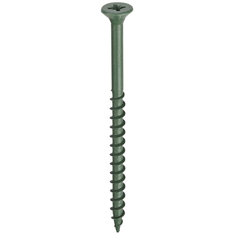 Unifix Decking Screws Pozi Csk Head Green Coating 8G x 2inch -